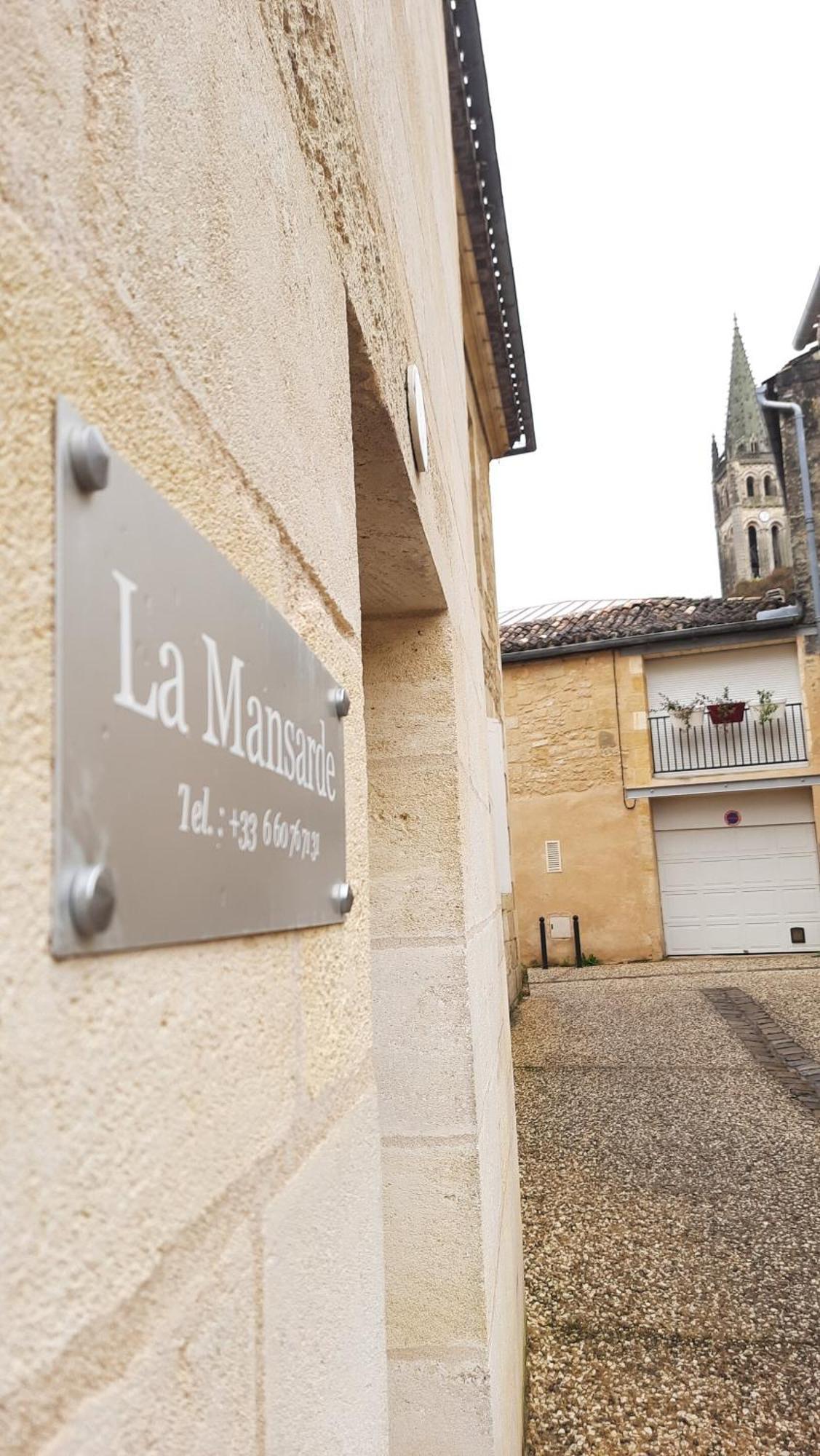 Ferienwohnung La Mansarde Saint-Émilion Exterior foto